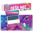 thumbnail image 1 of French Koko Large Mouse Pad, Desk Mat, Keyboard Pad, Desktop Home Office School Essentials College Cute Decor Big Extended Protector Computer Accessories Pretty Mousepad Women Girls 36" x 16.5", 1 of 6