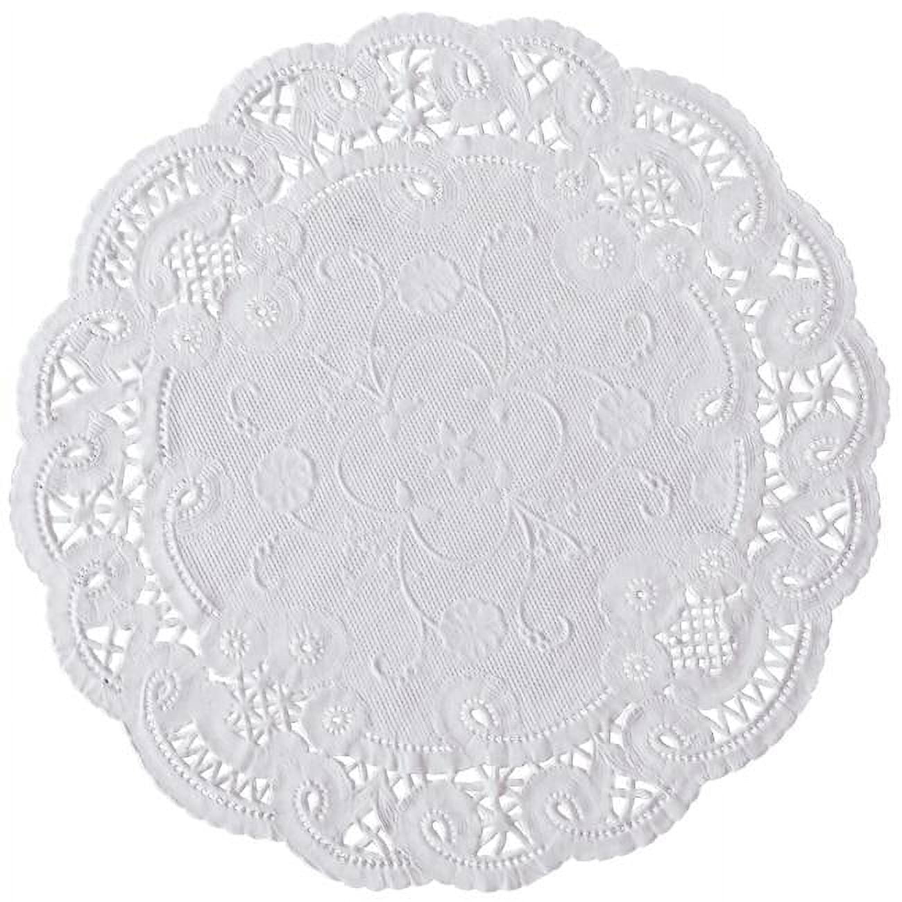 French Lace Paper 8-inch Paper Doilies 100 Per Pack