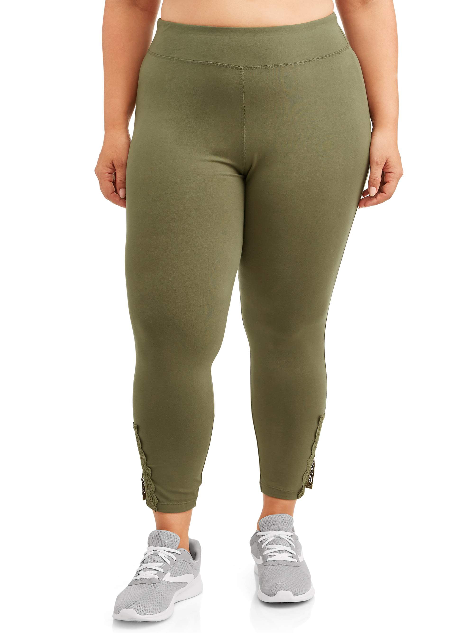 Roaman's Women's Plus Size Faux-Leather Legging Vegan Leather Stretch Pants  