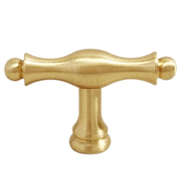 French Light Luxury Brass Drawer Handles Furniture Hardware Kitchen Cabinet Gold Handles, Single Hole