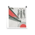 thumbnail image 1 of French Line Maritime Couriers, 1930. Unframed Vintage Travel Poster, 1 of 1