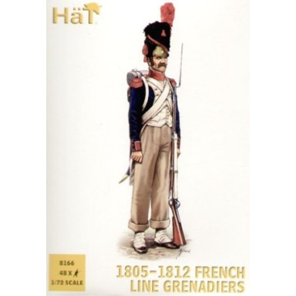french line grenadiers 1805-1812 (48) 1/72 hat