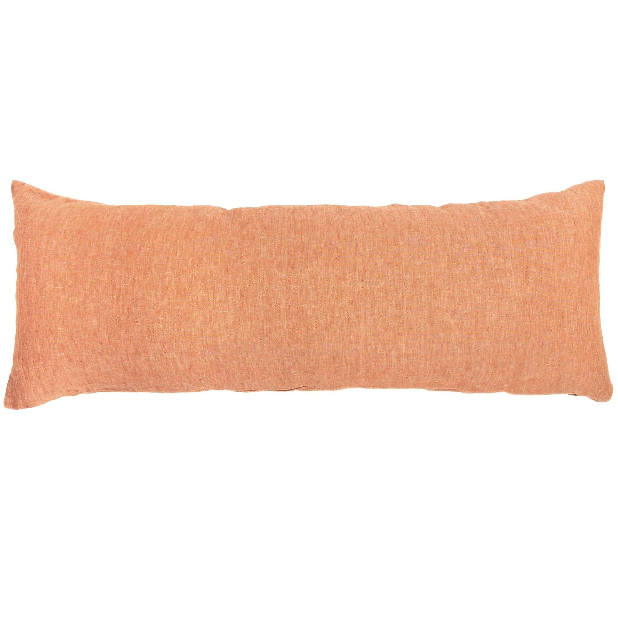 French Linen Body Pillow with removable Sham - Canyon Heather | BOKSER HOME