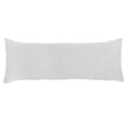 thumbnail image 1 of French Linen Body Pillow with removable Sham - Pebble Heather | BOKSER HOME, 1 of 5
