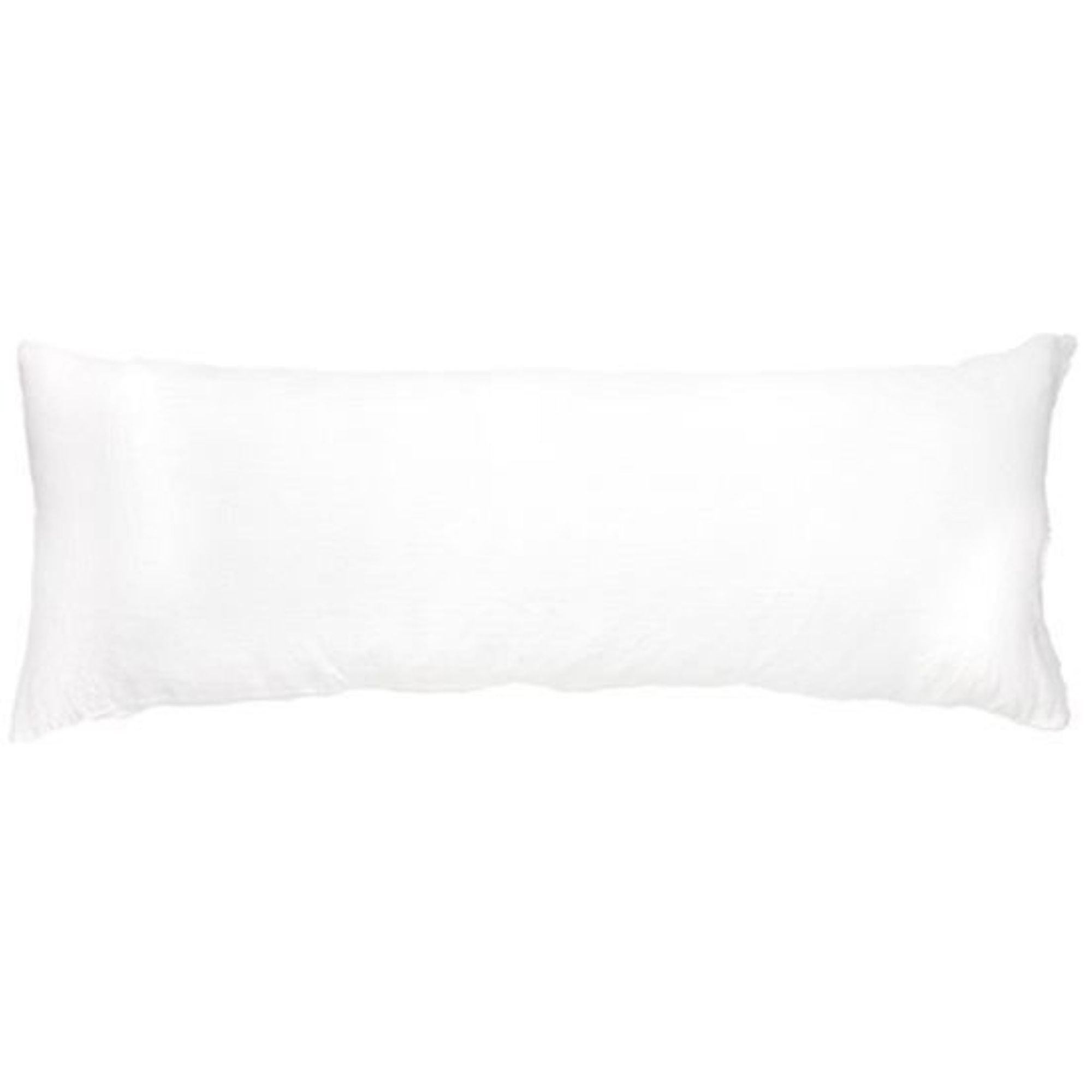 French Linen Body Pillow with removable Sham - White | BOKSER HOME