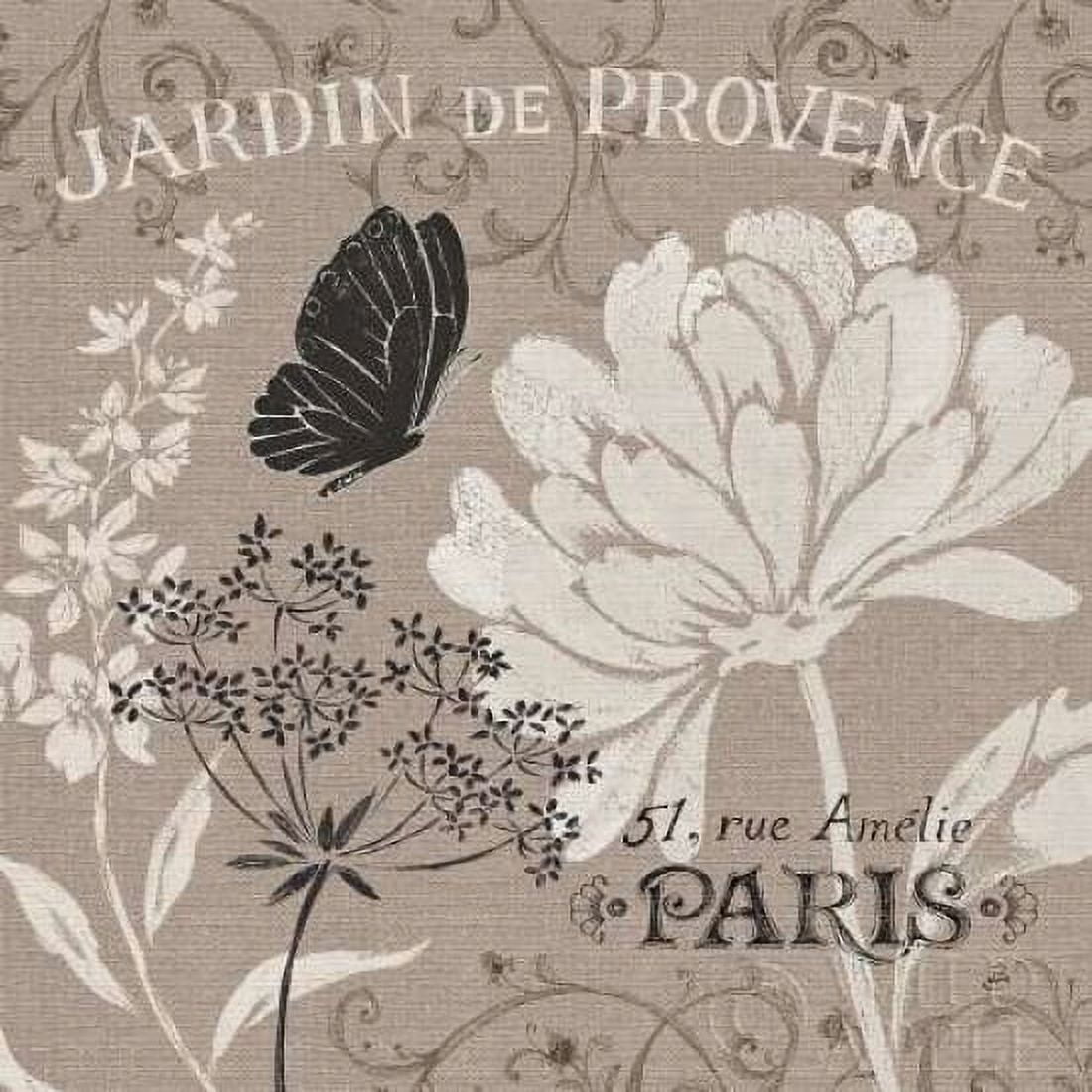 French Linen Garden III Canvas Art - Daphne Brissonnet (24 x 24)