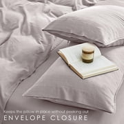 Bedlifes 100% French Linen Sheets Queen Set - Breathable, Cooling & Moisture Wicking (4 Piece, White)