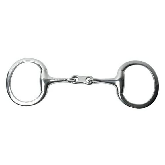 French Link Eggbutt Snaffle Bit 4 1/2