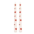thumbnail image 1 of French Long Rod Printing Candle - Romantic Wedding and Valentine's Day Decor, Odorless & Eco - Friendly, Handmade for Birthdays and Candlelight Dinners, Two Pack,Multicolor, 1 of 5