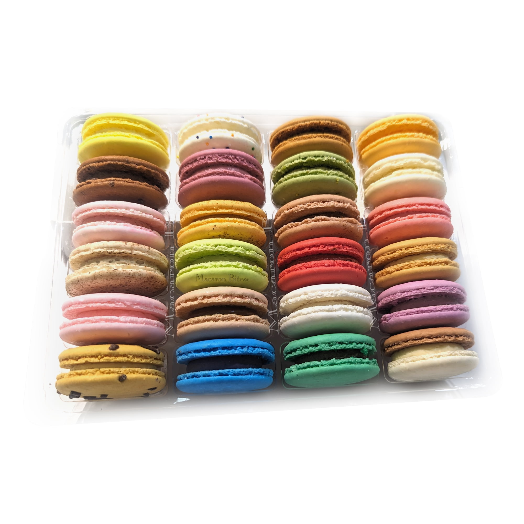 French Macarons Box of 24 Pack Assorted Flavors - Walmart.com