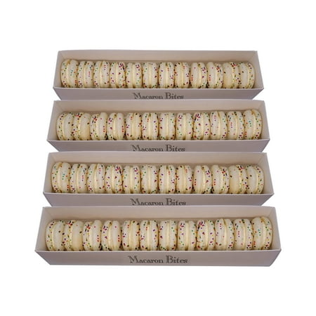 French Macarons Cake Batter, 48 Count - Macaron Bites