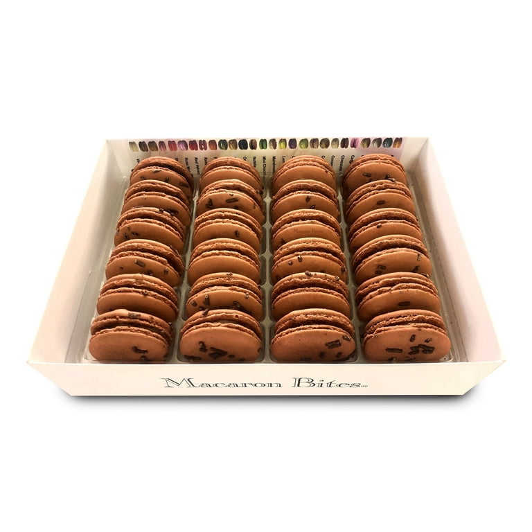 【377】ANK doll chocolatemacaron Macaron Bites, French Macarons Chocolate Gift Box, 24 Count