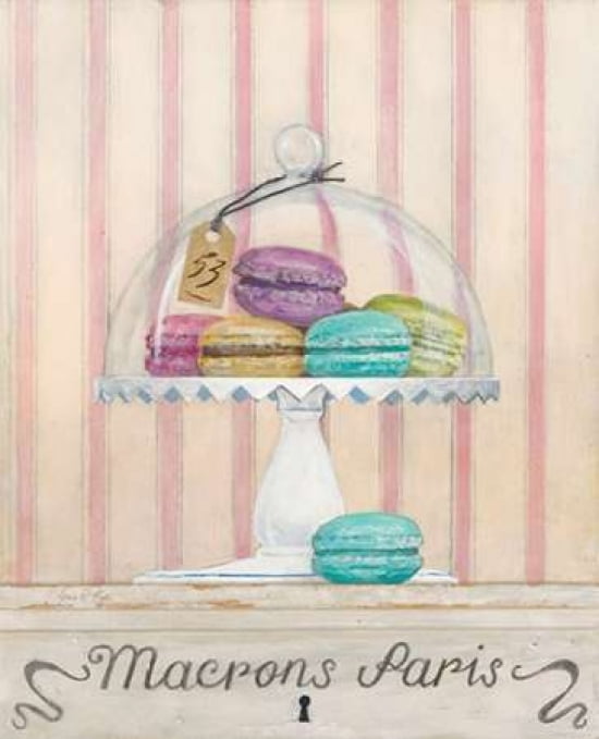 French Macaroons 2 Canvas Art - Arnie FISK (20 x 24)