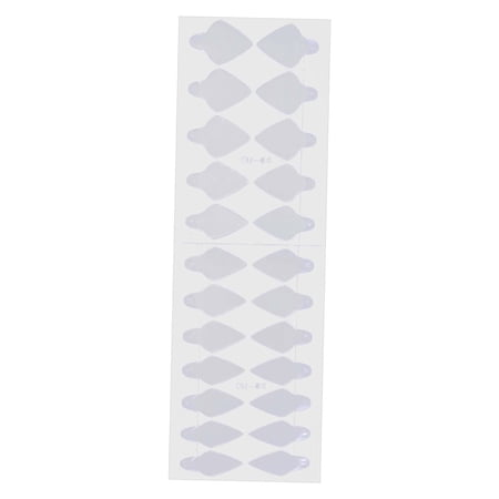 French Manicure Nail Stickers 24 Pieces Nail Forms Dual Sticker Style D