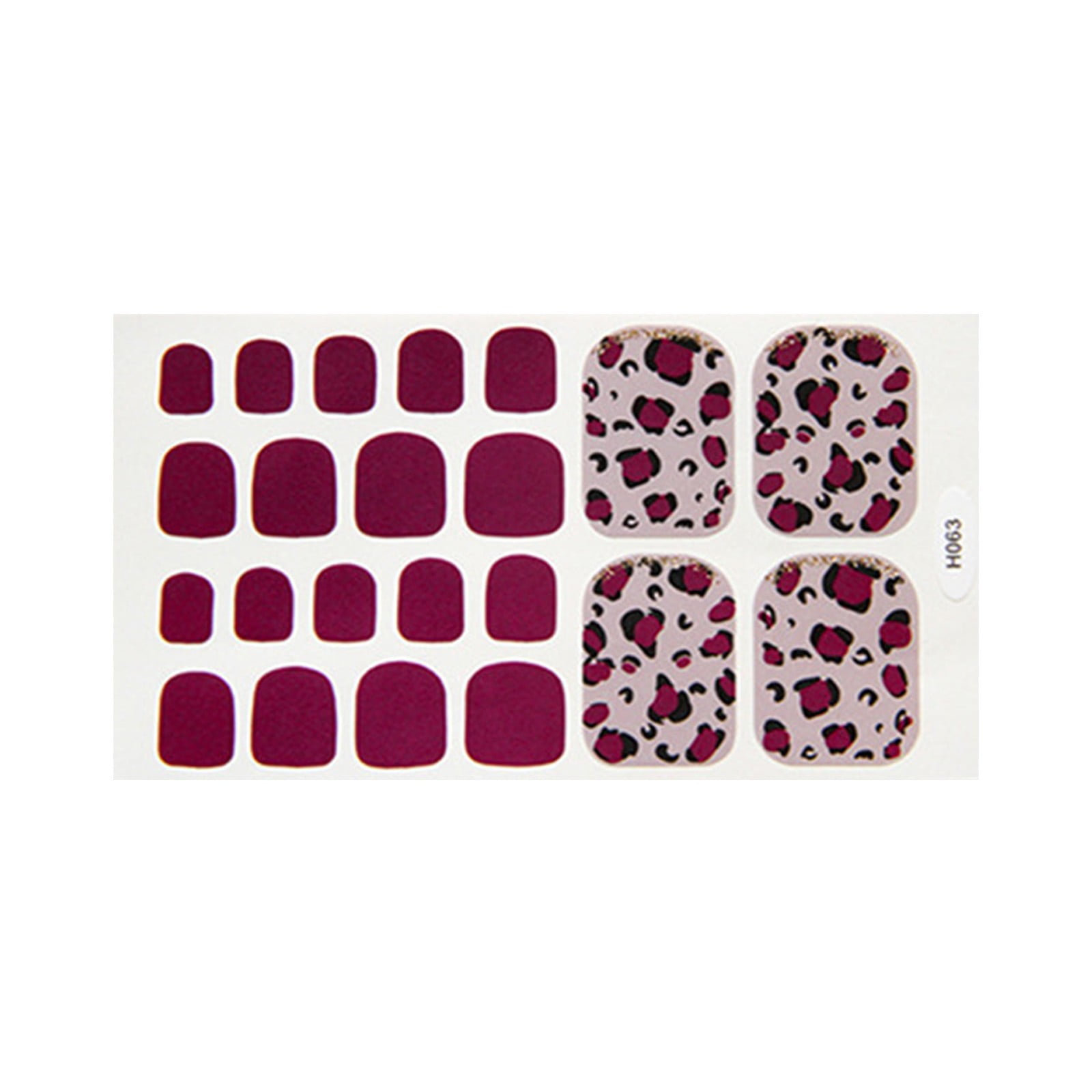 French Manicure Stamper Color Street Lot Nail Strips Stones for Nails