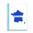 thumbnail image 1 of French Map Outline French Hello Book Sheet Protectors Portfolio Binder Folder, 1 of 3