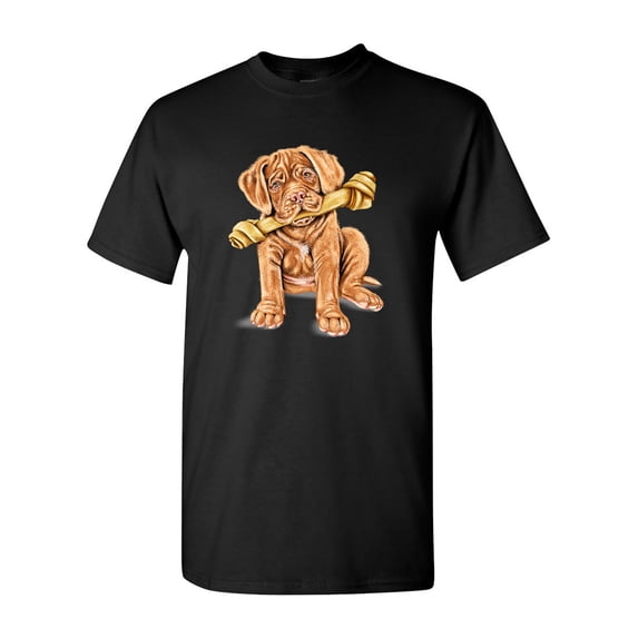 French Mastiff Puppy Dog Lover Tanya Ramsey Artworks Art DT Adult T-Shirt Tee