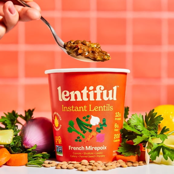 French Mirepoix Instant Lentils 8-Pack