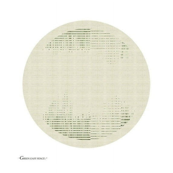 French Modern Simple Round Living Room Carpet Large Area Fresh Green Light Luxury Bedroom Rug Sofa Coffee Table Dining Table Mat