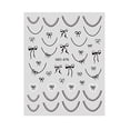thumbnail image 1 of Yiran Lace French Edge Nail Art Sticker, MO476, 1 of 11