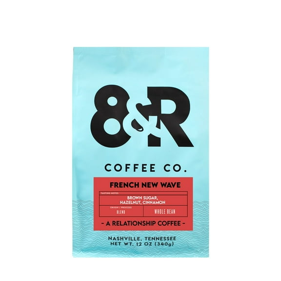 French New Wave Blend - Roasted by 8th & Roast Coffee Co. - Freshly Ground Coffee - 2 Pound Bag