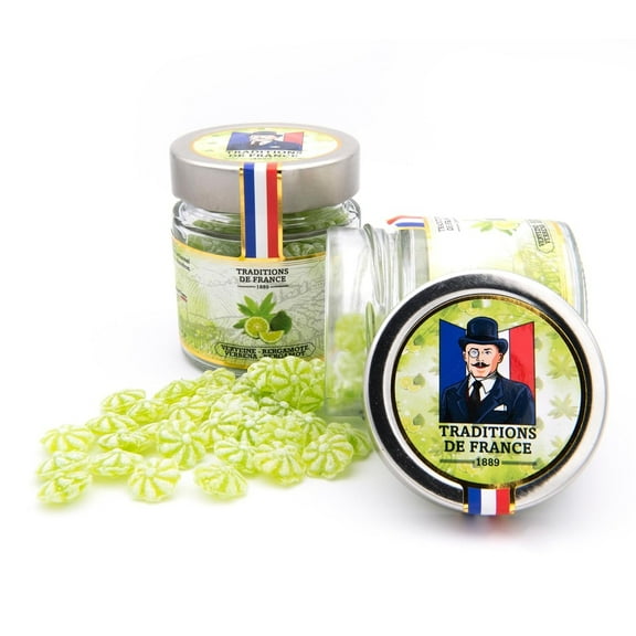 French Old Fashioned Hand Made Hard Candy Verbena- Bergamot