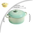 thumbnail image 1 of French Onion Soup Bowl with Handle Ceramic Serving Bowl Microwave Dishwasher Oven Safe Stackable Ergonomic Handles for Stew Pasta Oatmeal Gift, 1 of 1