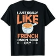 French Onion Soup Recipe Mix Bowl Japanese Cheese TShirt