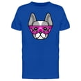 thumbnail image 1 of French Pink Bulldog Glasses Tee Men's -Image by Shutterstock, 1 of 2