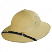French Pith Helmet - ADJUSTABLE - Khaki