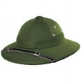 thumbnail image 1 of French Pith Helmet - ADJUSTABLE - Olive Green, 1 of 4