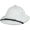 thumbnail image 1 of French Pith Helmet - Big Head Version - ADJUSTABLE - White, 1 of 4
