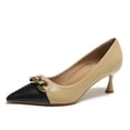 thumbnail image 1 of French Pointed Toe Stiletto High Heels for Women, 1 of 9