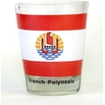 thumbnail image 1 of French Polynesia Flag Shot Glass, 1 of 2