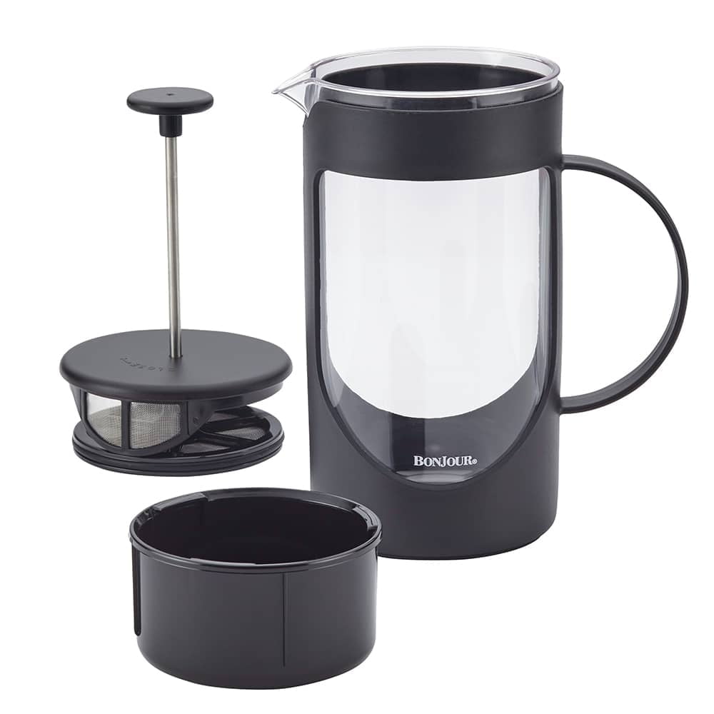 Bunpeony 8-Cup Stainless Steel French Press Coffee Maker ZMCT096