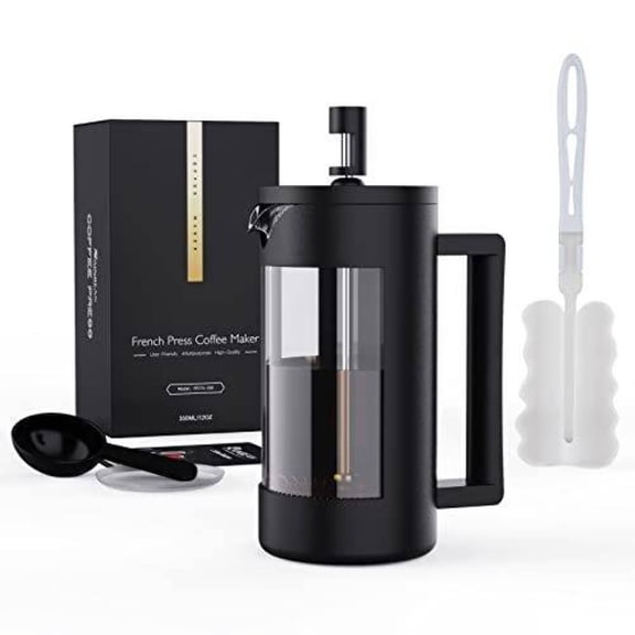 French Press Coffee Maker – 100% BPA Free, Dishwasher Safe, 12oz 21oz Sizes