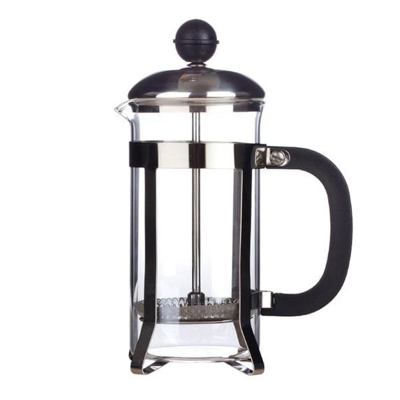 French Press Coffee Maker,304 Stainless Steel & Borosilicate Glass Coffee Press, Heat Resistant Coffee Brewer With Mesh Filter, Bpa Free Coffee Carafe For Tea Coffee 3 Cup Capacity Kitchen & Home Use