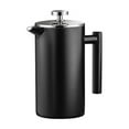 French Press Coffee Maker Espresso Tea Pot Stainless Steel Brewed