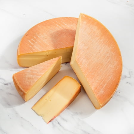 French Raclette Cheese Wheel and igourmet Cheese Storage Bag - Whole 9 lb. Wheel (9 pound)