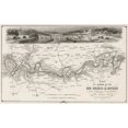 thumbnail image 1 of French Railway Map Poster Print By Mary Evans Picture Library (36 X 24), 1 of 4