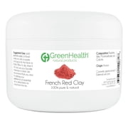 French Red Clay 6 oz Plastic Jar