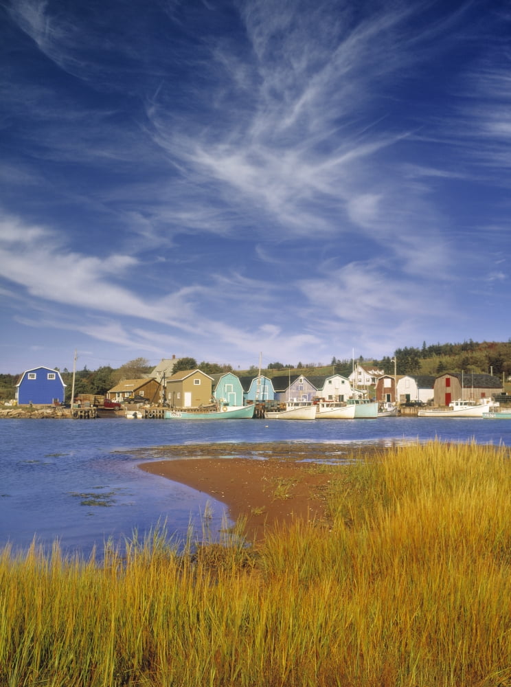 French River Prince Edward Island Canada Canvas Art - Darwin Wiggett Design Pics (24 x 32)