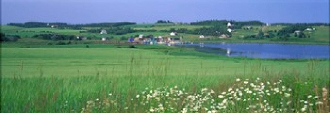 French River Prince Edward Island Canada Canvas Art - Panoramic Images (18 x 7)