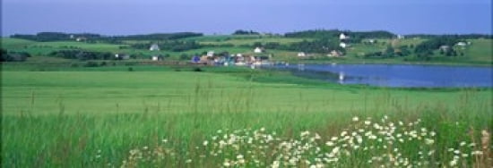 French River Prince Edward Island Canada Canvas Art - Panoramic Images (36 x 13)