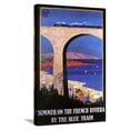 thumbnail image 1 of Art.com French Riviera Stretched Canvas Print Wall Art, 16" x 24", 1 of 4