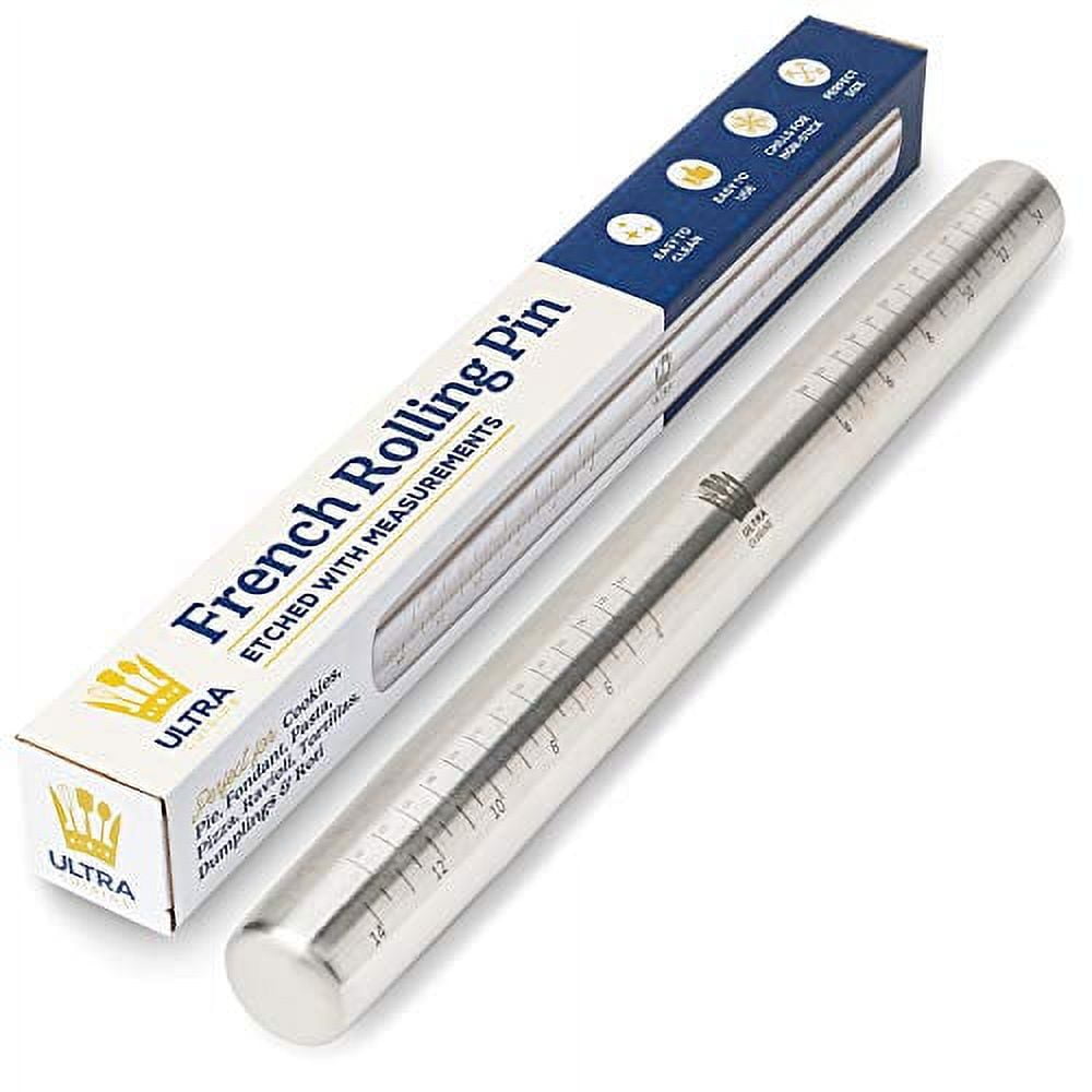 Ultra Cuisine French Rolling Pin for Baking - Thumbnail 5