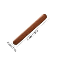 French Rolling Pin –Classic Wooden Roll Pin for Fondant, Pie Crust, Cookie, Pastry, Dough – Smooth Construction - Kitchen Utensil