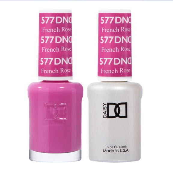 French Rose #577 & Matching Polish Set - DND Gel & Lacquer