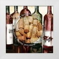 thumbnail image 1 of French-Roussia, Heather A. 15x15 White Modern Wood Framed Museum Art Print Titled - BandG Bottles with Corks II, 1 of 4