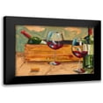 thumbnail image 1 of French-Roussia, Heather A. 24x17 Black Modern Framed Museum Art Print Titled - Red Wine, 1 of 5